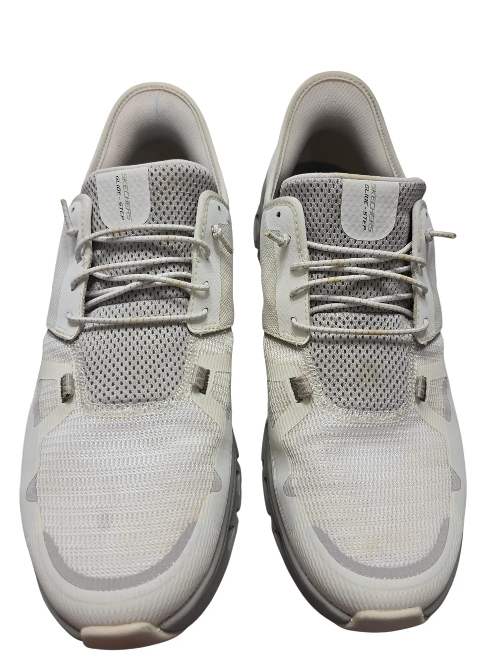 Skechers Slip-ins Men’s White/Gray Glide-Step Sneakers Size 13